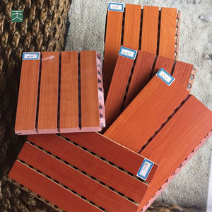 Tiange <span class=keywords><strong>mejor</strong></span> precio estudio ranurado acústico <span class=keywords><strong>de</strong></span> madera del Panel <span class=keywords><strong>de</strong></span> la pared a prueba <span class=keywords><strong>de</strong></span> <span class=keywords><strong>sonido</strong></span> hojas para gimnasia - Product Image 6