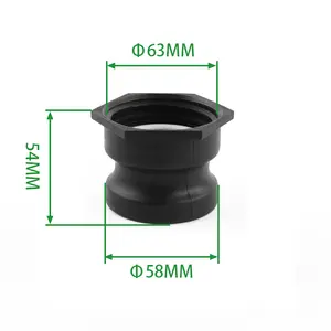 Adaptador de tanque de água ct 1000l ibc, adaptador com mangueiras para jardim, acessórios de camlock, 2 polegadas, adaptador macho npt