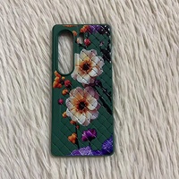 Pour Samsung A56 A55 A36 A26 Mode Tissage Motif Téléphone étui pour TECNO CAMON40 NOTE 50 Luxe Fleurs Designer Couverture de Téléphone