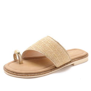 Sandalias Planas de Playa para Mujer, Estilo Romano, Minimalistas Francesas, Transpirables, Antideslizantes, para Vacaciones - Product Image 5
