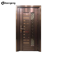 Puerta de Seguridad Inteligente de Acero Inoxidable con Integración Biométrica para Residencias de Alta Gama
