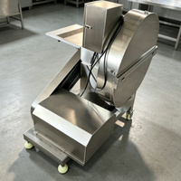 Machine à découper et à émincer la viande congelée pour le traitement des blocs de viande congelée non décongelée