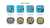 Machine de fabrication de spaghetti macaroni frais à haute efficacité extrudeuse de pâtes machine automatique de fabrication de pâtes de nouilles à vendre