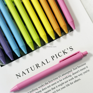 6Pcs Có Thể Thu Vào Gel Bút Mùa Xuân Màu Sắc Tươi Sáng Mực Nhanh Chóng Làm Khô Có Thể Thu Vào Dễ Thương Bút Tốt Nib 0.5 Mm Mịn Bằng Văn Phòng Phẩm - Product Image 3