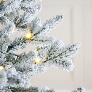 شجرة عيد الميلاد الصغيرة المتدفقون من البولي إيثيلين ، محاكاة سقوط الثلج ، شجرة عارية 60 ،/90 ، مصنع مخصص للبيع بالجملة - Product Image 2