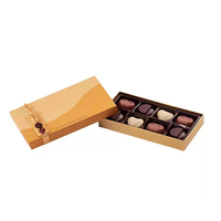 Fermeture de luxe personnalisée Saint Valentin Bonbons sucrés Dates Cadeau Boîtes d'emballage de chocolat avec plateau d'insertion