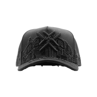 Gorras Dandi OEM Personalizadas con Pedrería, Gorra Original Dandy Hats Magician Colección G5 Negra, Gorras de Béisbol de 5 Paneles