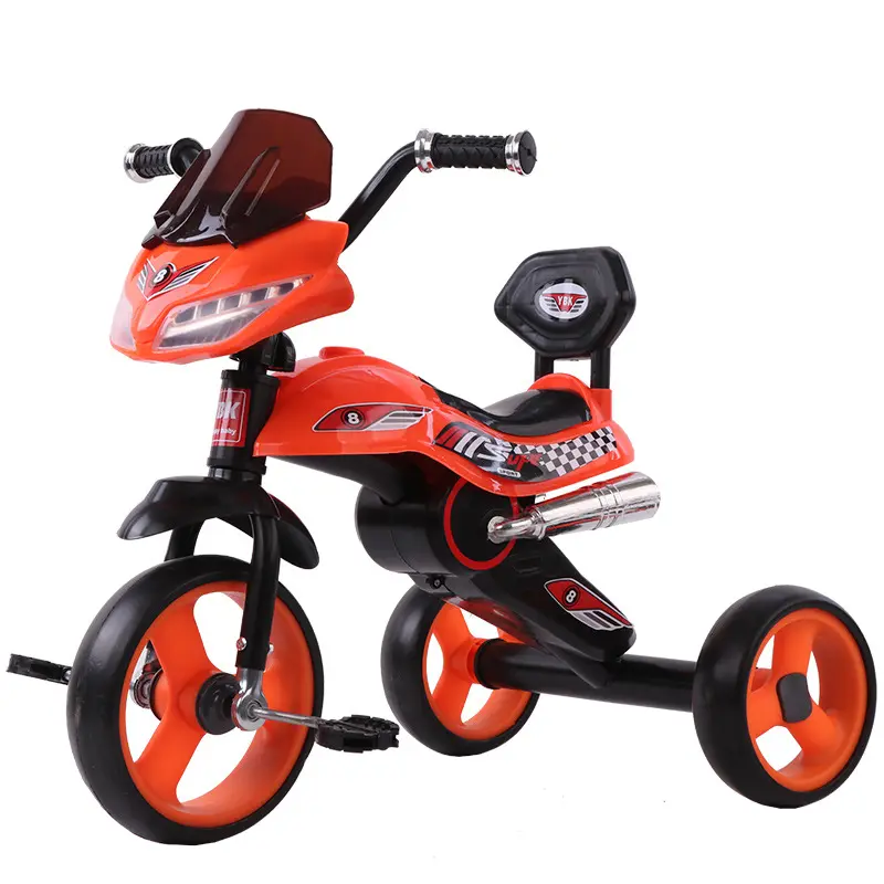 Nuevo triciclo bebé triciclo para niños/de la motocicleta estilo Triciclo de niños niño de 3 ruedas