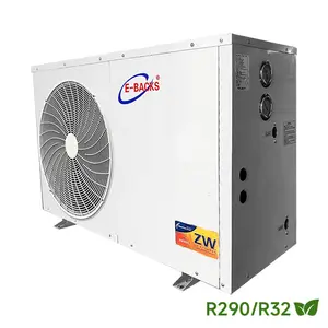 R290加熱衛生温水および冷却衛生温水モノブロック空気源インバーターヒートポンプモノブロック給湯器
