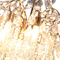 Plafonnier Led en cristal pour hôtel, luminaire décoratif de plafond, lampe de luxe, suspension