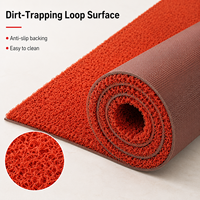 Tapis d'entrée 3M Nomad 6050 Slim Loop Mat, absorbant les poussières fines, respectueux des chaussures, antidérapant, pour la maison