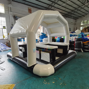 Structure gonflable de qualité commerciale pour fêtes, avec bar, sièges intégrés et toit, piscine gonflable - Product Image 3