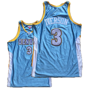 Toptan Retro basketbol formaları Inspired Iverson hızlı kuru Polyester eğitim formaları artı boyutu baskılı teknikleri takım için - Product Image 1