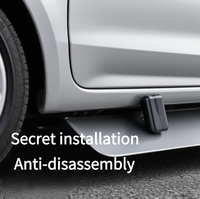 Rastreador GPS para coche con imán fuerte de 6000mAh, fácil instalación en el salpicadero con rastreador de vehículo de montaje magnético para Vista de PC