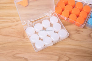 Bouchons d'oreilles en silicone souple Welta Factory, bouchons d'oreilles en mastic pour dormir, nager, pour enfants et adultes, en emballage individuel - Product Image 3