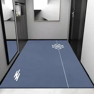 Anti-Slip Tapijt Bloemenprint Tapijt Hoge Kwaliteit Tapijten Woonkamer Vloer Deur Mat Jacquard Bedrukt Groot Gebied Tapijt