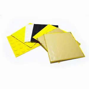 Baldosa autoadhesiva de 30x30cm con indicador táctil antideslizante de PVC/TPU/TPE