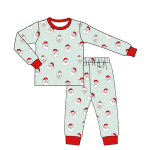 Pigiama natalizio Puresun per bambini, <span class=keywords><strong>abbigliamento</strong></span> autunnale/<span class=keywords><strong>invernale</strong></span> per bambini, stampa Babbo Natale, completo pigiama da <span class=keywords><strong>bambina</strong></span> in 2 pezzi. - Product Image 3