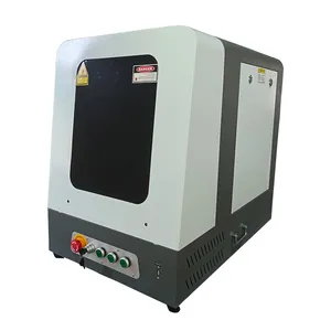 JPT 5 W UV-Laser-Markierungsmaschine geschlossener Arbeitsplatz 355 nm Wellenlänge für Metall-, Kunststoff- und Glasgravur