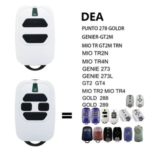 Télécommande de porte de garage <span class=keywords><strong>DEA</strong></span> GTI2 GTI4 compatible avec MIO TR2 TR4 433mhz, émetteur à code roulant - Product Image 2