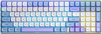 Clavier mécanique AULA S100 PRO, nouveau, 99 touches, rétroéclairage RGB, plastique, hot-swap, trois modes, 2.4G USB C, ergonomique, 4000mAh, pour ordinateur de bureau