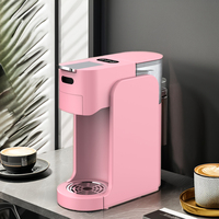 Cafetière automatique portable 1450W compatible avec le réservoir Nespresso & Dolce Gusto 900ml pour l'hôtel et la voiture