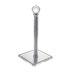Rollo de papel de cocina vertical artesanal de cristal al por mayor de fábrica, toallero de papel, toallero de plástico, toallero de <span class=keywords><strong>trapo</strong></span> - Product Image 6