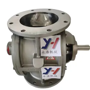 Custom Capacity Air Lock Feeder Rotary Valve Airlock For Feeding Processing Machinery