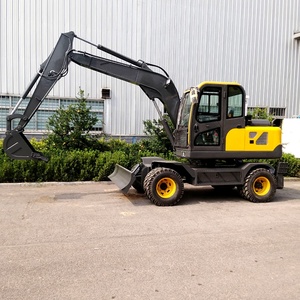 85 Model Wielen Hydraulische Graafmachine Wiel Graafmachine Fabrikanten 0.3 Cbm Digger <span class=keywords><strong>Backhoe</strong></span> Wiel Graafmachine Te Koop - Product Image 5