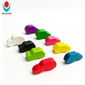 Piezas de Madera Personalizadas para Juegos de Mesa, en Forma de Autos, con Diseños Variados, Coloridas, Duraderas y con Pintura Ecológica - Product Image 2