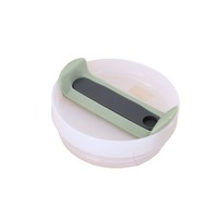 40 Oz pour couvercle de bouteille d'eau thermique Tasses à café Flip Straw Cap Replacement Spill Proof Mugs Tumbler Lid Accessories W24-447
