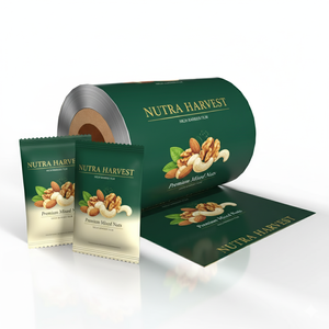 <span class=keywords><strong>Film</strong></span> d'emballage alimentaire PE High-Barrie pour pochettes d'oreiller pour collations Chips Biscuits Gâteau Rouleau Format d'emballage - Product Image 4