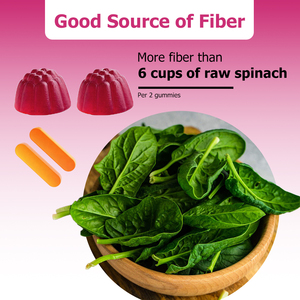 OEM ODM Fiber Gummies Chicory Root Fiber Extract Dietary <b>Supplement</b> Improved Digestion System for Kids Adults Gummies - Product Image 4