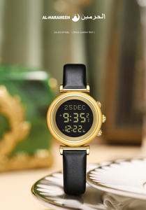 2024 saison du ramadan vente chaude couple numérique haramain montre pour rappel de prière islamique - Product Image 5
