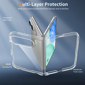 เคสใสกันกระแทกสำหรับ iPhone Fold Ultra ทำจากวัสดุ TPU - Product Image 6