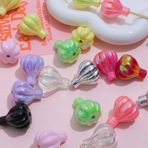 ลูกปัดอะคริลิครูปบอลลูนลมร้อนทำมือหลากสีสำหรับทำเครื่องประดับทำมือวัสดุทำด้วยมือแบบทำมือทำเครื่องประดับห่วงโซ่โทรศัพท์มือถือ - Product Image 3