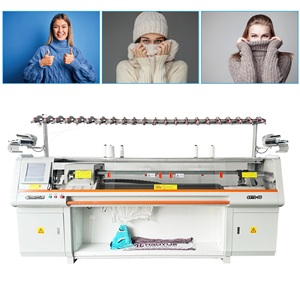 Lange Gebruikstijd 72Inch Hoge Snelheid Drie Systeem Universele Computergestuurde Trui Platte Breimachine - Product Image 1