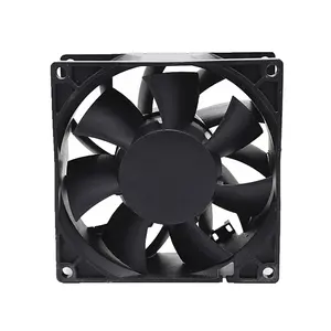 92x92x38mm DC soğutma fanı su geçirmez ip68 92mm 12v fan dış mekan kullanımı yüksek CFM havalandırma fanı