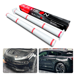 <span class=keywords><strong>Película</strong></span> Protectora de Pintura TPU PPF Antiarañazos, Brillo Intenso, Transparente, Autoadhesiva, para Envoltura de Automóviles, Venta al por Mayor Directa de Fábrica - Product Image 1