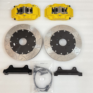 Kit de gros freins de haute qualité Rotors de disque d'étrier de frein 4 pots 330mm pour Toyota Prado120 bmw <span class=keywords><strong>E46</strong></span> Mini F56 Honda civic Lancer Mazda - Product Image 5