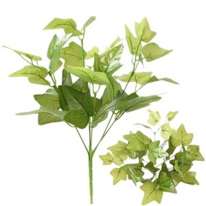 Ramo de Hojas Artificiales de Camote Greenway de 30cm-100cm, Verde con Borde Blanco, Decoraciones para Interiores y Exteriores - Product Image 1