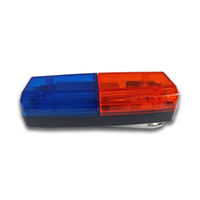 Luz de hombro LED Luz de advertencia de tráfico recargable por USB Lámpara de hombro de emergencia Luz intermitente ámbar