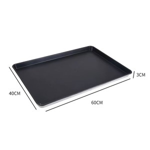 <span class=keywords><strong>Teglia</strong></span> da Forno Rettangolare Multiuso in <span class=keywords><strong>Alluminio</strong></span> per <span class=keywords><strong>Pizza</strong></span>, Pane, Torte e Toast, Ideale per Forni Commerciali - Product Image 1