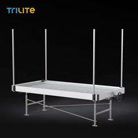 Solutions d'agriculture intérieure, système de rayonnages de culture à double niveau, rayonnage de culture hydroponique, agriculture verticale intérieure