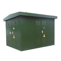 Transformateur compact de style européen pour distribution industrielle extérieure 11kV 33kV 480V, sous-station 630kva entièrement scellée, réponse rapide