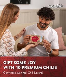 TIMBER GOÛT Épicé Chili Épice Coffret Cadeau pour Hommes Femmes Avec 1,200,000 SCOVILLE <span class=keywords><strong>Carolina</strong></span> Reaper Chili Flakes Guajillo Ancho - Product Image 6
