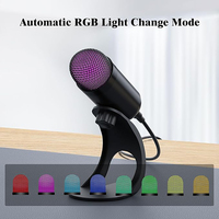 Microphone de bureau portable mini USB professionnel pour ordinateur avec réduction du bruit