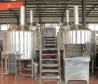Équipement de brassage de bière artisanale 500l, équipement de fermentation