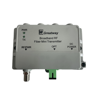 Émetteur à fibre optique numérique professionnel 1310nm Émetteur optique RF en bande L par Satellite TV terrestre de haute qualité