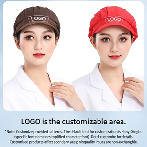 Gorro de Trabajo a Rayas <span class=keywords><strong>para</strong></span> Fábrica de Alimentos, Catering, Cantina, Cocina, <span class=keywords><strong>Chef</strong></span>, Antipolvo, Antiaceite, Anticaída de <span class=keywords><strong>Cabello</strong></span>, Transpirable, de Malla - Product Image 1